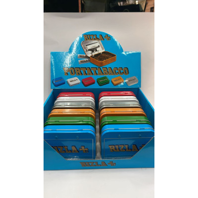 RIZLA PORTATABACCO IN ALLUMINIO